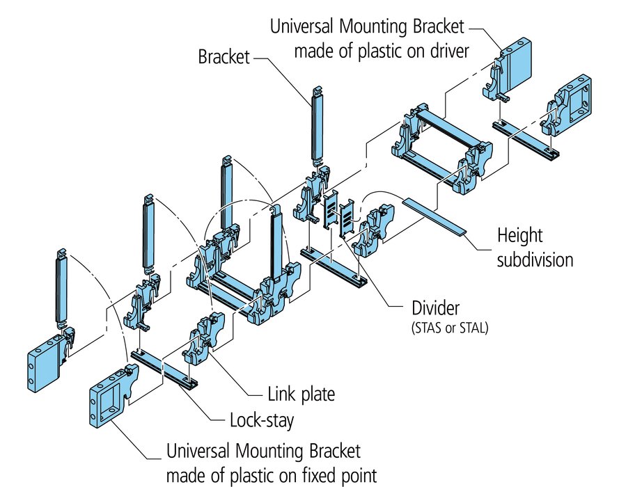 TSUBAKI / KABELSCHLEPP presenta las optimizadas bandejas portacables plásticas TKR0200 (paso de 20 mm)